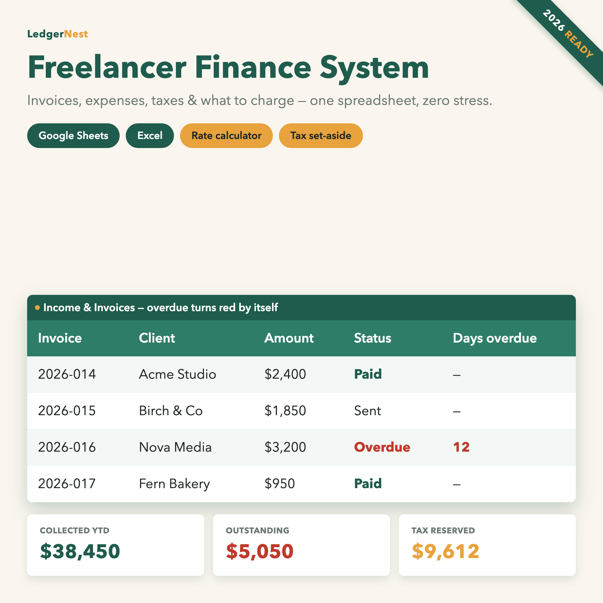 Freelancer Finance System